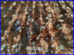 Irma Ca Art Pottery Signed Glazed Speckled Large Seashell WOW