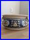 Italian Hand Painted Pot From Tuscany 7 Inches Tall By 15 Wide
