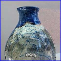 JOSEP LLORENS ARTIGAS & RAOUL DUFY (1877-1953) Painted Art Pottery Vase c. 1930