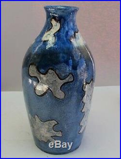 JOSEP LLORENS ARTIGAS & RAOUL DUFY (1877-1953) Painted Art Pottery Vase c. 1930