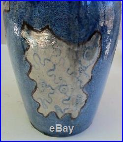 JOSEP LLORENS ARTIGAS & RAOUL DUFY (1877-1953) Painted Art Pottery Vase c. 1930