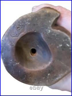 Japanese Bizan Art Pottery Ceramic Hotai Sculpture Antique- Marked