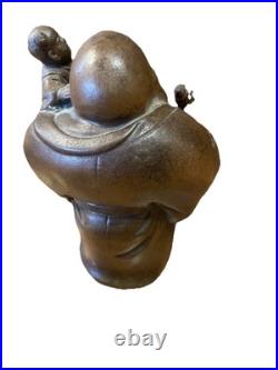 Japanese Bizan Art Pottery Ceramic Hotai Sculpture Antique- Marked