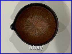 Japanese Signed Art Pottery Ceramic Clay Pouring Vessel Vase