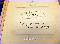John Maltby King Queen and Chess Landscape