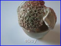 Joyce Schleiniger Sculpture Ceramic Art Pottery Planter Pot Modernist Face Small