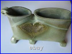 Joyce Schleiniger Sculpture Ceramic Art Pottery Planter Pot Modernist Large Funk