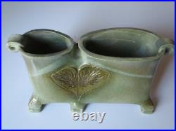 Joyce Schleiniger Sculpture Ceramic Art Pottery Planter Pot Modernist Large Funk