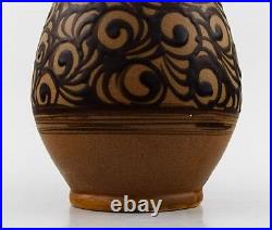 Kähler, Denmark, glazed stoneware vase. 1930 s