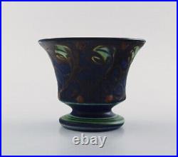 Kähler, HAK, glazed stoneware vase in modern design. 1930 / 40's