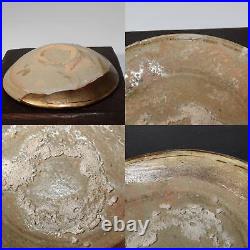 Kintsugi Art Work Japanese Antique Karatsu 5 Plates Pottery Ceramic bowl PCP152