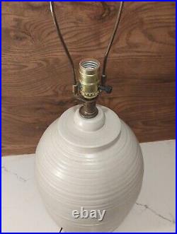 Large MCM Haeger Art Pottery Ceramic Lamp