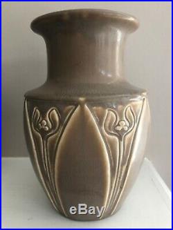 Large Rookwood Pottery 1927 Floral Arts and Crafts Ceramic Vase 2413