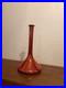 Large Signed Raku Pottery Vase 15.5 1983 Studio Ceramic Iridescent Copper Red