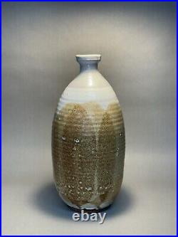 Large Studio Pottery Bud Vase