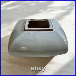 Large Vintage Studio Pottery Pillow Vase in Mint Condition