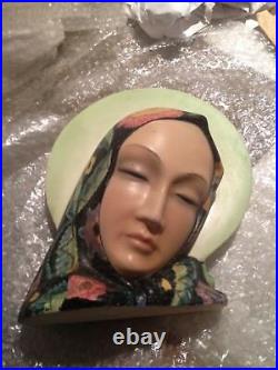 Lenci style Madonna by Igni 1930's Mater Dullis Art Deco Stunning! Torino Italy