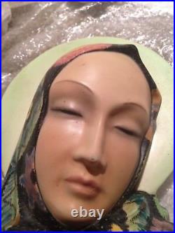 Lenci style Madonna by Igni 1930's Mater Dullis Art Deco Stunning! Torino Italy