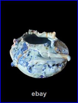 Lin Kensington Studio Art Pottery Sculpture Brutalist Avant GARDE moon Jar 8