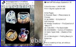 Lin Kensington Studio Art Pottery Sculpture Brutalist Avant GARDE moon Jar 8