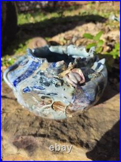 Lin Kensington Studio Art Pottery Sculpture Brutalist Avant GARDE moon Jar 8