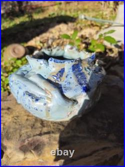 Lin Kensington Studio Art Pottery Sculpture Brutalist Avant GARDE moon Jar 8