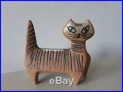 Lisa Larson ceramic cat sculpture Swedish mid-century modern art Gustavsberg
