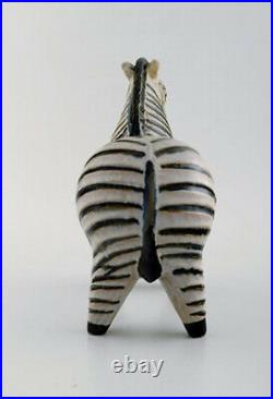 Lisa Larson for Gustavsberg. Rare zebra in ceramics