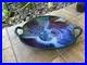 MASSIVE Signed Pottery Bowl-23.5 Decorative Dbl-Handled AMAZING GLAZE