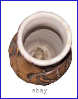 MCM Fratelli Fancuillacci Rare Ceramic Vase Italian Mid Century Design 7897