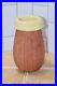 MCM Italian Handmade Studio Art Pottery Ceramic Glaze Rim Fold Vase Number 4028