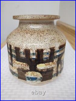 MCM Lapid Israel studio pottery vase large