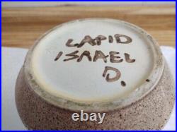 MCM Lapid Israel studio pottery vase large