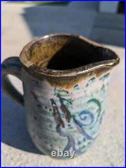 MCM Studio Pottery Lindley Mixon Pitcher + FREE T & S Harlander Mug (Repaired)