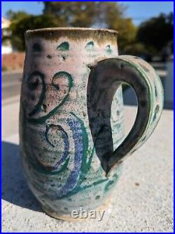 MCM Studio Pottery Lindley Mixon Pitcher + FREE T & S Harlander Mug (Repaired)