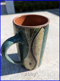 MCM Studio Pottery Lindley Mixon Pitcher + FREE T & S Harlander Mug (Repaired)