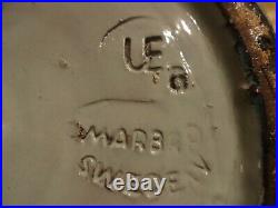 MID Century Modern Marbro Pottery Ceramic Sweden Upsala Ekeby Scandinavian Lamp