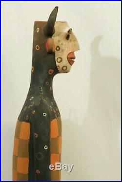 Male Ceramic Sculpture Mexican Fine Art New Pottery Signed Jose Ayala Sotelo