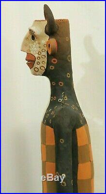 Male Ceramic Sculpture Mexican Fine Art New Pottery Signed Jose Ayala Sotelo