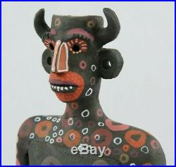 Male Ceramic Sculpture Mexican Fine Art New Pottery Signed Jose Ayala Sotelo #1
