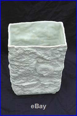 Manfred Frey for Kaiser Midcentury Fossil Vase Pop Art Pottery