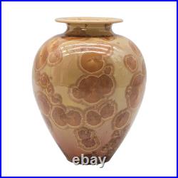 Manka John Mankameyer 1933-2015 Vase 1997 RU-21 Crystalline Glaze 8