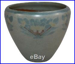 Marblehead Pottery Arts and Crafts Decorated Three Color Ceramic Vase