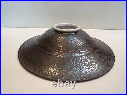 Marc Matsui Studio Art Pottery Ceramic Centerpiece Bowl, Signed, 13 3/4 Dia