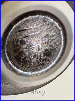 Marc Matsui Studio Art Pottery Ceramic Centerpiece Bowl, Signed, 13 3/4 Dia
