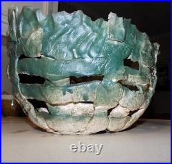 Marva Pitchford Jolly Mojo Cave high fired ceramic 1988 Chicago Ceramist