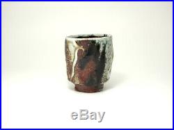 Mashiko-ware Japanese Pottery Ceramic Art Cup Ken Matsuzaki withBox #156