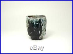 Mashiko-ware Japanese Pottery Ceramic Art Cup Ken Matsuzaki withBox #156