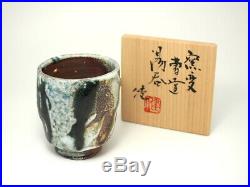 Mashiko-ware Japanese Pottery Ceramic Art Cup Ken Matsuzaki withBox #156