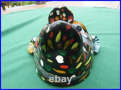 Mask Art Tonala Mexico Pottery Ceramic Handpainted Tribal Sculpture
